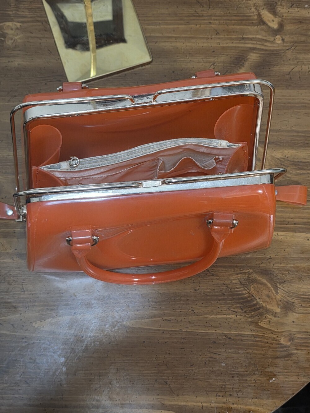 Furla Candy Bag Red Satchel - Picture 8 of 12